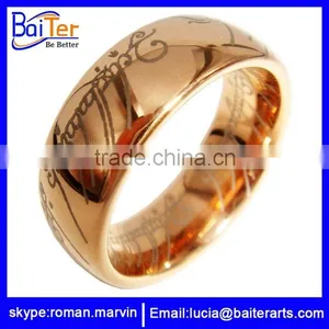 2015 Wholesale Fashion Gold Ring Designs For Boys thumbnail-6