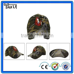 Embroidered FlexFit Structured Baseball Caps/ Fitted Caps thumbnail-2
