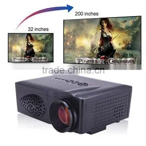 GB-35 LED Projector 1000 Lumens 3D Full hd TV 1024 x 768 1080p Video Mini Hdmi Pico Projector thumbnail-2