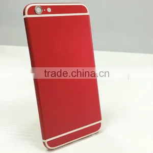 Made in China Colorful Matte Color for Iphone 6 Plus Housing With Gold Buttons thumbnail-1