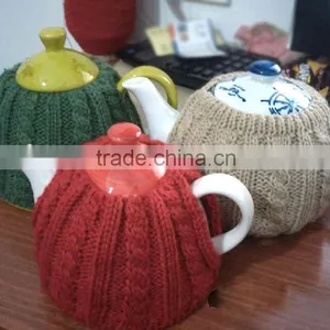 Knitted Coffee Cup Sleeves,knitted Bottle Sleeve,hot Cup Sleeve thumbnail-1