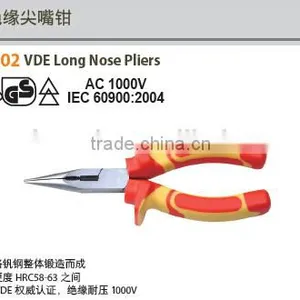 Insulated VDE Pliers, Snipe Nose, Long Nose Plier thumbnail-1