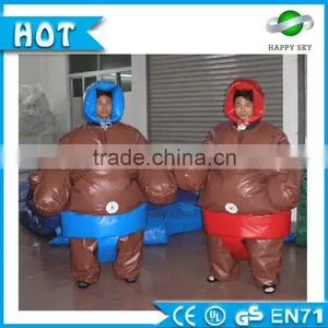 Top Selling 0.45mm PVC Inflatable Sumo Wrestling Suits for Sale thumbnail-4