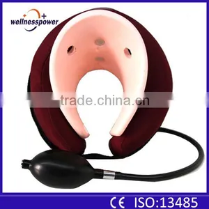 2016 Adjustable Red Rubber Air Bag Inflatable Cervical Neck Collar thumbnail-4