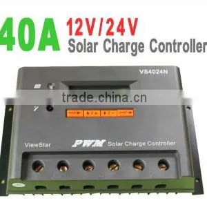 40A 12V/24V Solar Charge Controller Regulators thumbnail-2