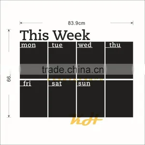 Fashionable Product Removable Pvc Chalkboard for Children/school thumbnail-1