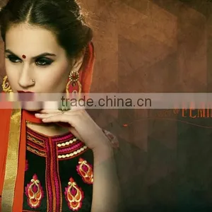 CHANDERI DESIGNER SALWAR KAMEEZ thumbnail-5