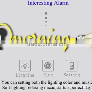 Colorful Bulb LED Light Mini Bluetooth Wireless Speaker thumbnail-6