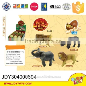 Assembly DD Animal Puzzle in Egg Wild Animal Collection Animal Puzzle thumbnail-1