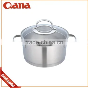 Induction Stainless Steel Handle Cookware Pots thumbnail-2