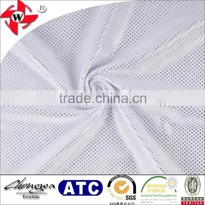 Shiny Custom 88%polyester 12% Dot Foil Spandex Fabric for Dancewear thumbnail-1