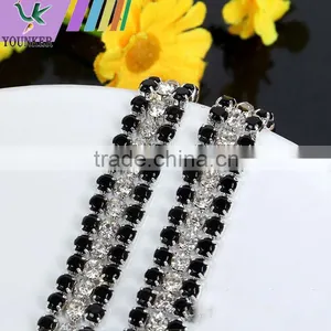 Bling Bling Fashion Latest Fancy Rhinestone Cup Chian For Garments,bags,shoes Decorations YSC12 thumbnail-1