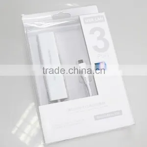 Micro USB to Network LAN Ethernet RJ45 Adapter With 3 Port USB 2.0 HUB Adapter thumbnail-3