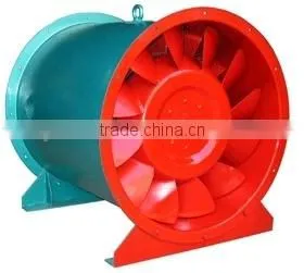 HTF (B) High Temperature Fire Smoke Exhaust Axial Flow Ventilator/low Noise Industrial/high Pressure Fan/factory thumbnail-1