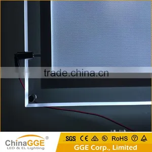 Hanging Type Illuminated Real Estate Agent Window Display LED Cable Wire Display A4 Acrylic Light Box Display Quality Choice thumbnail-3