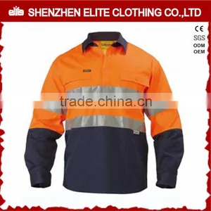 Antistatic Engineering Fluorescent Orange Work Shirt thumbnail-1
