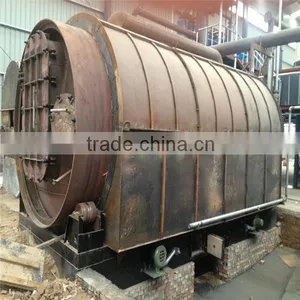 No Pollution Waste Tire Pyrolysis Plant thumbnail-3