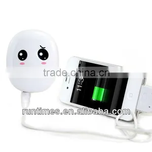 2000mAh Cute Power Bank for 3C Products and Tablet PC thumbnail-3