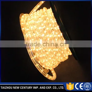 2800k Warm White Rubber Cable High Brightness Led Rope Light thumbnail-2