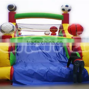 High Quality Giant Inflatable Adult Sport Inflatable Obstacle Course for Sale, Inflatable Rush Obstacle Course thumbnail-1