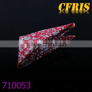 2016 Popular Cottom Flower Printed Pocket Square for Men thumbnail-1