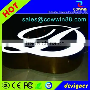 3D Lighting Acrylic Mini LED Channel Letter Sign / Bending Machine Making Acrylic Face thumbnail-2