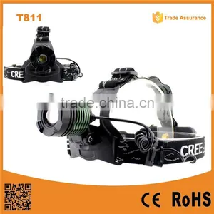 Super Bright Rechargeable 10 Watt Waterproof Headlamp thumbnail-1