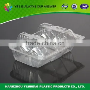 Eco-friendly Reclaimed Material Container Plastic Packaging for Cakes thumbnail-6