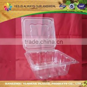 Customized Transparent Food Clear Plastic Clamshell Packaging thumbnail-1