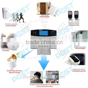 3G Multi-function Language Intruder Alert Alarm System With DIY Sensor PG-500 PGST thumbnail-4