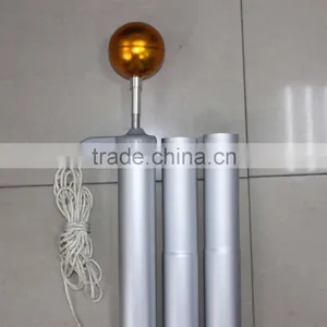 5m to 10 m Outdoor Aluminum Telescopic Flagpole For Square Flag /flagpole Light Pole/telescopic Country Flagpole Quality Choice thumbnail-1