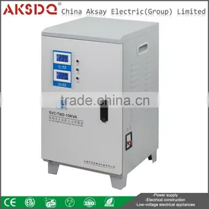 2016 New SVC 10kva Single Phase Automatic AC Voltage Stabilizer Regulator Transformer for Home From YueQing Factory thumbnail-1
