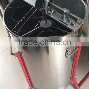 Trade Assurance! High Quality Stainless Steel Manual Type Honey Extractor With 2 Frames,3 Frames, 4 Frames thumbnail-1
