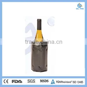Acrylic Wine Cooler Bucket Wine Bottle Cooler Bag for Food and Drink Most Popular thumbnail-1