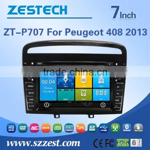 ZESTECH China Factory OEM ODM Car CD Player for Peugeot 408 Car Dvd Gps Player thumbnail-1
