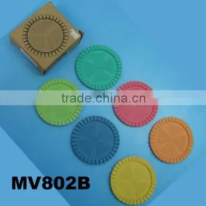 ECO-FRIENDLY CUSTOMIZE DESIGN ROUND SHAPE SILICONE COFFEE CUP MATS KITCHEN TOOLS thumbnail-2