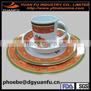 Hot Plastic Printing Melamine Dinner Set thumbnail-6
