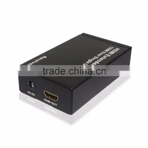HDMI Extender Over Cat6x1 Cat5ex1 1080p up to 120M 50 Watt fm Transmitter for Hot Video Player thumbnail-3