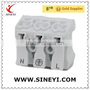 Replacement Wago 294 Luminaire Connector 2 Sides With "Press Release Button" thumbnail-1