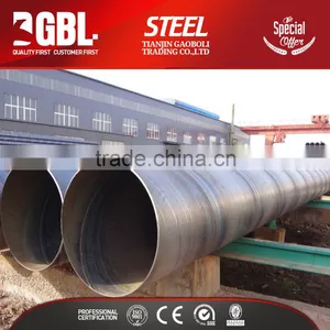 Spiral Welded Carbon Steel Pipe Piling Steel Pipe Sizes thumbnail-2
