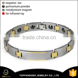 Fate Love Health Care Magnetic Energy Bracelet Tungsten Steel 7.48" Length Adjustable Tungsten Bangle Bracelet thumbnail-5