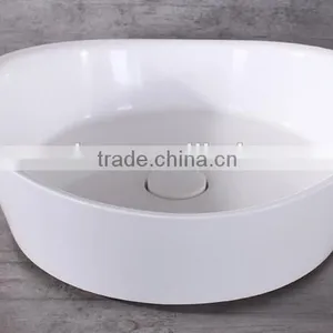 Modern Style Cabinet Wash Basins,artificial Stone Resin Basin ,Wall Mounted Acrylic Solid Surface Wash Basin thumbnail-4