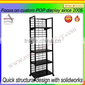 Heavy Duty Style Supermarket Rack Wood&metal Grocery Store Display Racks thumbnail-3