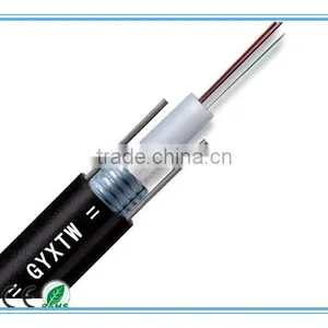 Hot Sale Single Mode G652D Armored GYXTW Outdoor Fiber Optic Cable Waterproof thumbnail-1