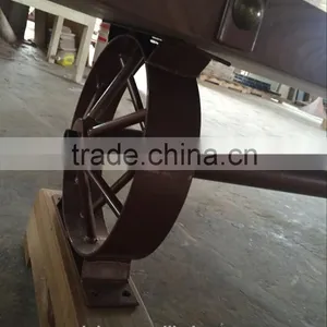 New Design Restaurant Wooden Set Ornamental Iron Industrial Table thumbnail-5