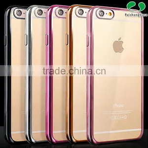 Free Sample Professional Smartphone Case Factory TPU Electroplate for Iphone 6 / 6 Plus Phone Case thumbnail-4