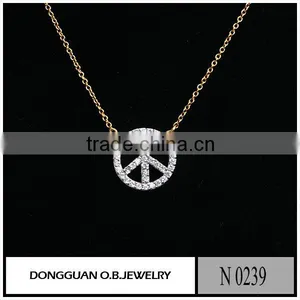 Charm Necklace Statement Crystal Jewelry Pendant Wholesale thumbnail-1