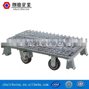Specification Customized Color Optional Steel Transport Pallet Cart thumbnail-2
