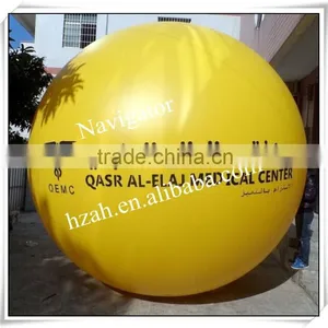 Yellow Advertising With Helium Balloon Lettering thumbnail-1