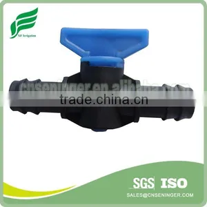 Double Lock Drip Tape Coupler With Valve for Drip Tape thumbnail-3